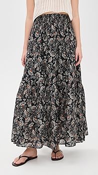 Rails Women's Peony Skirt, Cassia, Blue, Print, L at Amazon